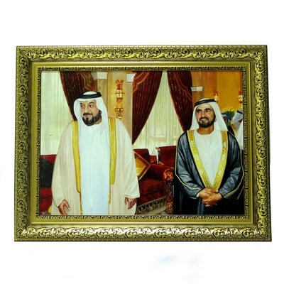 Sheikh Mohammed with Sheikh Khalifa