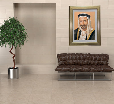 Sheikh Rashid bin Saeed Al Maktoum Portrait