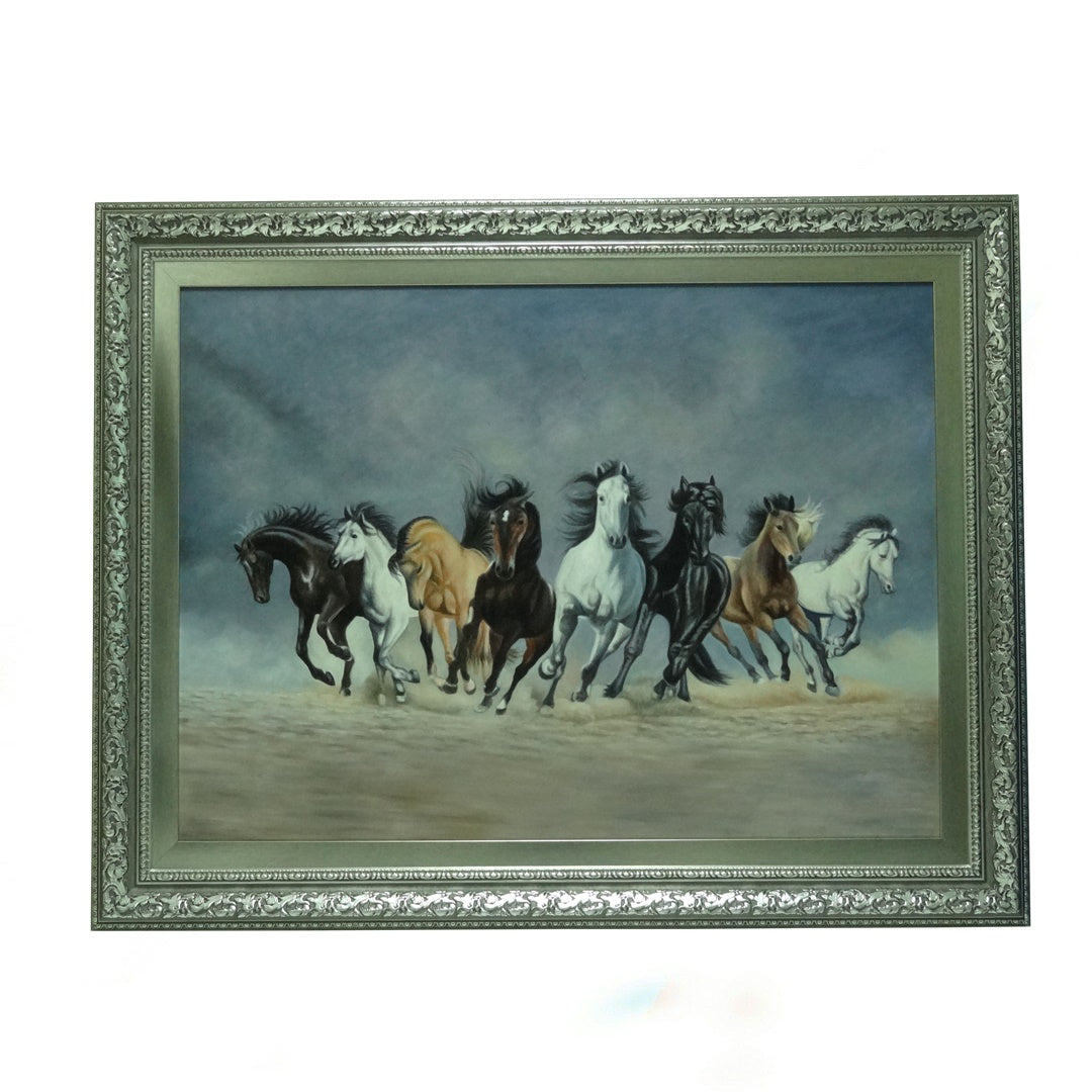 Horses Running at Dawn