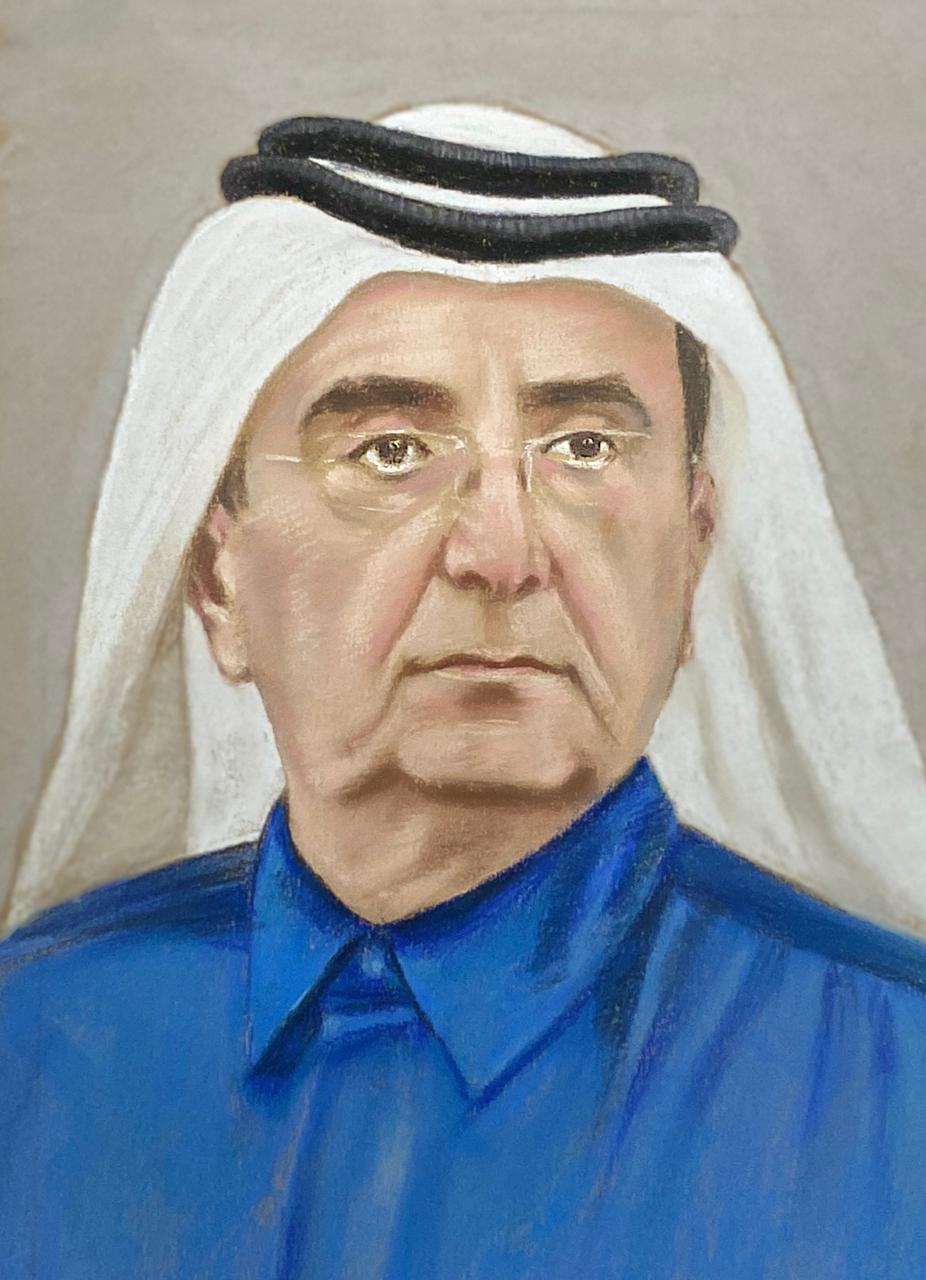 Sheikh Maktoum bin Rashid Al Maktoum Portrait