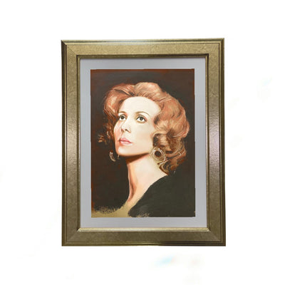 Fairouz Portrait Painting